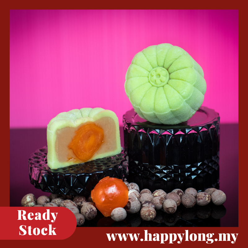 Oversea Lotus With Single Yolk Snowy Mooncake Happylong My